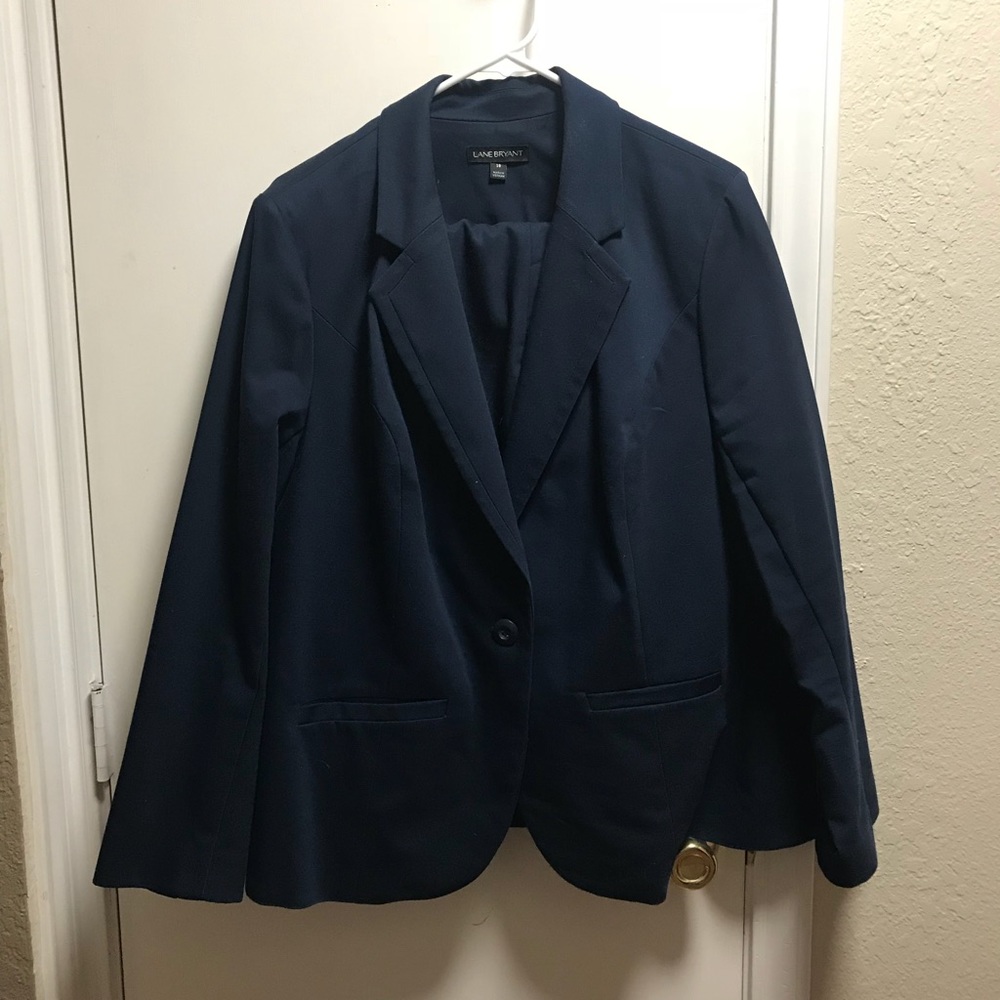 Lane Bryant Navy Blazer